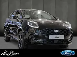Agate black metallic Gebraucht 2025 Ford Puma ST-Line Kleinwagen | 27.490 € (Fairer Preis)