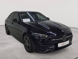 Schwarz Gebraucht 2022 Mercedes C220 AMG line Limousine | 33.990 € (Etwas zu teuer)
