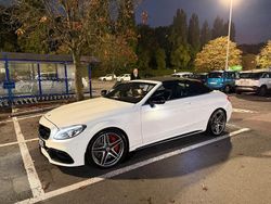 Weiß Gebraucht 2017 Mercedes C63S AMG Cabrio | 54.500 € (Superpreis)