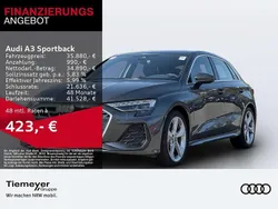 Daytonagrau perleffekt Gebraucht 2024 Audi A3 S-Line Limousine | 35.880 € (Fairer Preis)