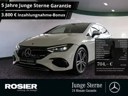 Weiss / polarweiß Gebraucht 2023 Mercedes EQE350 Electric Art Limousine | 49.373 € (Fairer Preis)