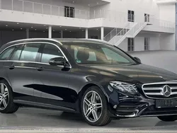 Obsidianschwarz Gebraucht 2019 Mercedes E450 AMG line Kombi | 35.900 € (Guter Preis)
