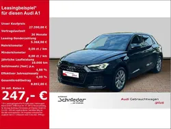 Schwarz Gebraucht 2024 Audi A1 Sportback Advanced Kleinwagen | 27.390 € (Teuer)