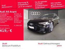 Mythosschwarz metallic/mythoss Gebraucht 2025 Audi A6 S-Line Kombi | 48.010 € (Superpreis)