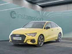 Gelb Gebraucht 2023 Audi A3 Advanced Limousine | 26.110 € (Fairer Preis)