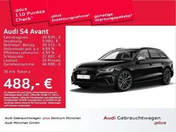 Mythosschwarz metallic Gebraucht 2021 Audi S4 Sport Kombi | 49.899 € (Teuer)