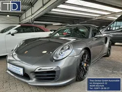 Grey metallic Gebraucht 2015 Porsche 911 Turbo S Cabriolet Cabrio | 129.800 € (Fairer Preis)