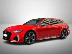 Rot Gebraucht 2020 Audi RS6 Exclusive Kombi | 89.999 € (Fairer Preis)