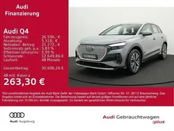 Grau Gebraucht 2022 Audi Q4 e-tron Advanced SUV | 26.590 € (Fairer Preis)