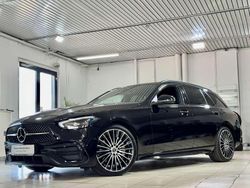 Obsidianschwarz metalliclack Gebraucht 2023 Mercedes C300 AMG line Kombi | 40.780 € (Fairer Preis)
