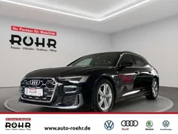 Mythosschwarz metallic Gebraucht 2024 Audi A6 S-Line Kombi | 56.500 €
