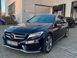 Blau Gebraucht 2018 Mercedes C350e AMG line Kombi | 22.999 € (Fairer Preis)