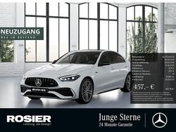 Weiss / opalithweiß Gebraucht 2024 Mercedes C43 AMG Premium Plus Limousine | 63.375 € (Fairer Preis)