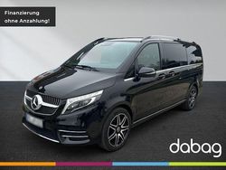 Obsidianschwarz metallic Gebraucht 2020 Mercedes V300 AMG Van / Kleinbus | 54.990 € (Fairer Preis)