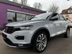 White silver metallic Gebraucht 2018 VW T-Roc Sportline SUV | 20.990 € (Fairer Preis)
