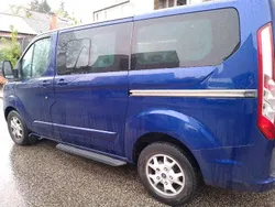 Blau Gebraucht 2014 Ford Tourneo Custom Titanium Van / Kleinbus | 15.200 € (Superpreis)