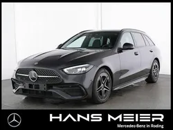 Lack graphitgrau Gebraucht 2024 Mercedes C220 AMG Kombi | 46.900 € (Teuer)
