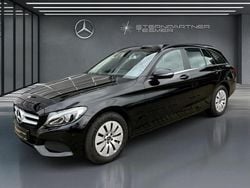 Metalliclack obsidianschwarz Gebraucht 2018 Mercedes C220 Kombi | 19.998 € (Guter Preis)
