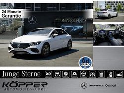 Weiß Gebraucht 2024 Mercedes EQE300 Electric Art Limousine | 49.889 € (Fairer Preis)