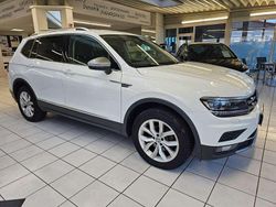 Pure white Gebraucht 2019 VW Tiguan Allspace Highline SUV | 26.490 € (Guter Preis)