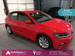 Rot Gebraucht 2018 VW Polo Highline Kleinwagen | 16.330 € (Fairer Preis)