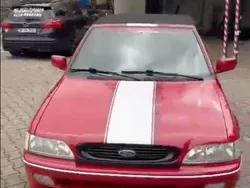 Rot Gebraucht 1993 Ford Escort Cabriolet Cabrio | 3.800 €