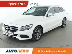 Weiß Gebraucht 2016 Mercedes C250 Avantgarde Limousine | 21.590 € (Fairer Preis)