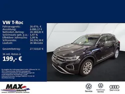 Schwarz Gebraucht 2024 VW T-Roc Style SUV | 26.479 € (Superpreis)