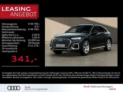Mythosschwarz metallic Gebraucht 2024 Audi Q5 Sportback S-Line SUV | 48.790 € (Guter Preis)