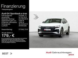 Gletscherweiß metallic Gebraucht 2022 Audi Q4 Sportback e-tron Ambiente SUV | 24.888 € (Guter Preis)
