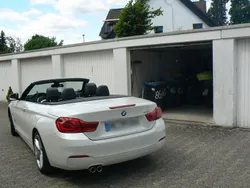 Weiß Gebraucht 2019 BMW 420 Cabrio | 35.000 €
