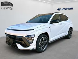 Serenity white metallic Gebraucht 2023 Hyundai Kona N Line SUV | 33.490 € (Fairer Preis)
