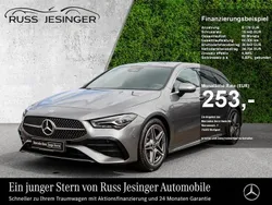 Mountain grey metallic Gebraucht 2024 Mercedes CLA180 Shooting Brake AMG line Kombi | 30.880 €