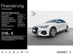 Weiß Gebraucht 2022 Audi A3 Sportback e-tron S-Line Limousine | 27.890 € (Fairer Preis)