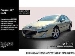 Gold Gebraucht 2006 Peugeot 407 Tendance Limousine | 990 € (Superpreis)