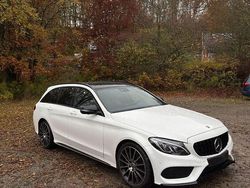 Weiß Gebraucht 2017 Mercedes C250 AMG line Kombi | 20.950 € (Guter Preis)