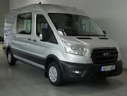 Polarsilber metallic Gebraucht 2022 Ford Transit Trend Van / Kleinbus | 17.990 € (Guter Preis)