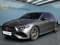 Grau Gebraucht 2024 Mercedes A200 AMG Limousine | 31.449 € (Fairer Preis)