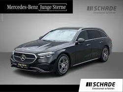 Schwarz Gebraucht 2024 Mercedes E300 AMG line Limousine | 54.650 € (Etwas zu teuer)