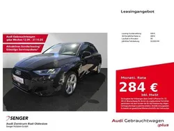 Mythosschwarz metallic Gebraucht 2024 Audi A3 Advanced Plus Limousine | 34.380 €