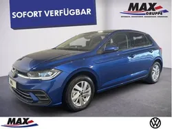 Blau Neu 2024 VW Polo Style Limousine | 31.489 € (Etwas zu teuer)