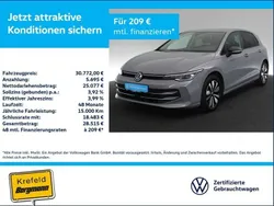 Grau / mondstein grau Gebraucht 2024 VW Golf VIII Goal Limousine | 30.772 €
