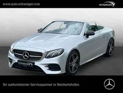 Silber Gebraucht 2018 Mercedes E200 AMG line Cabrio | 35.900 € (Fairer Preis)