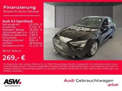 Schwarz Gebraucht 2022 Audi A3 Sportback Design Limousine | 22.930 € (Superpreis)