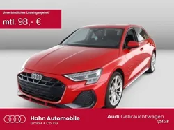 Rot Gebraucht 2024 Audi A3 Sportback S-Line Limousine | 32.930 € (Superpreis)