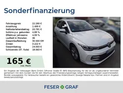 Pure white Gebraucht 2024 VW Golf VIII Life Limousine | 22.280 € (Guter Preis)