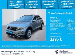 K2 pyrit silber metallic (metallic) Gebraucht 2022 VW T-Roc Style SUV | 26.490 € (Fairer Preis)