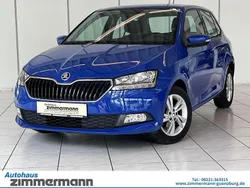 Blau Gebraucht 2019 Skoda Fabia Ambition Kleinwagen | 9.490 € (Guter Preis)