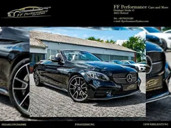 Schwarz Gebraucht 2019 Mercedes C300 AMG line Cabrio | 36.999 € (Fairer Preis)