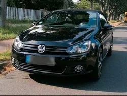 Schwarz Gebraucht 2011 VW Golf Cabriolet Cabrio | 12.850 €